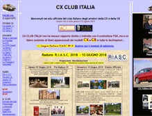 Tablet Screenshot of cxclub.it